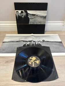 U2 The Joshua Tree 1987 Record Island U26 Gatefold Album with Lyric Insert - Picture 1 of 19