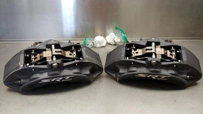 Pinzas de freno delanteras negras Challenger Charger SRT 2021-2023 OEM Brembo 6 pistones Foto 1 de 4