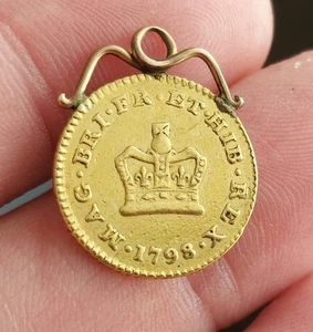 Rare 1/3 Guinea 1798 George III - Picture 1 of 3