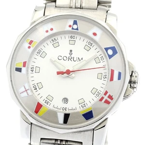 CORUM Admirals cup 039.430.20 Date white Dial Quartz Ladies Watch_879221 - Picture 1 of 6