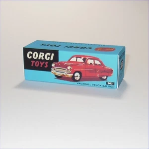 Corgi Toys  203 Vauxhall Velox Repro Box - Picture 1 of 5
