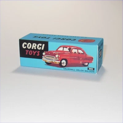 Corgi Toys  203 Vauxhall Velox Repro Box - Image 1 of 4