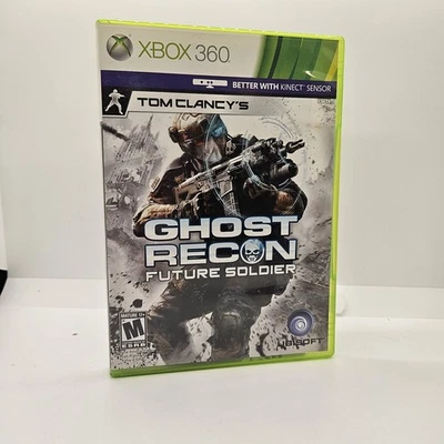 Tom Clancy’s Ghost Recon Future Soldier Xbox 360 Complete Ubisoft - Image 1 of 3