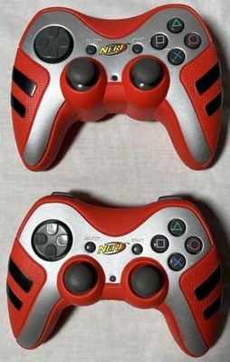 2 controladores inalámbricos Nerf PlayStation 2 PS2*Dongles faltantes* ENVÍO GRATUITO Foto 1 de 4