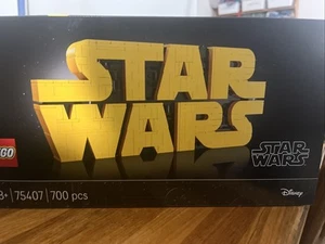NEW LEGO Star Wars Brick Built Star Wars Logo (75407) - Picture 1 of 4