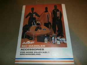 Vintage AMF Ski-Daddler  Snowmobile Accessories Brochure 1970's ? - Picture 1 of 5