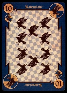 Tarjeta de póker 2015 Harry Potter Warner Bros. Hogwarts Crests Ravenclaw #10 - Imagen 1 de 2
