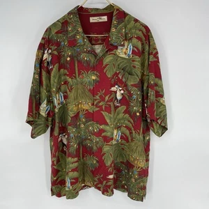 Tommy Bahama Vintage Christmas Workshop Hawaiihemd Seide Herren Gr. XXL - Bild 1 von 6
