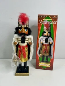 Schiaccianoci Timeless Treasures Deluxe in legno 15" - Foto 1 di 7