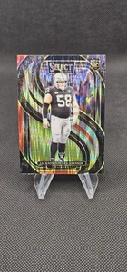 2024 Panini Select Jackson Power-Johnson Black & Red Prizm Shock #148 - Picture 1 of 2
