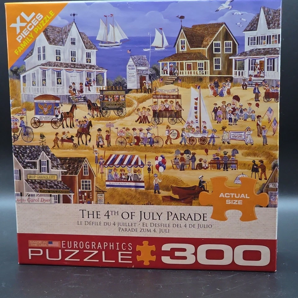 Eurographics Puzzle The 4th Of July Parade Carol Dyer 300 XL Pieces  - Image 1 of 4