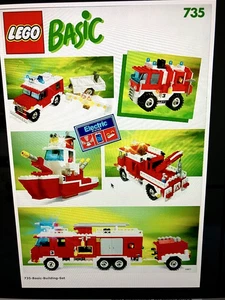 Lego Basic Building Set 735-1 mit Sound- and Light und fünf !! Bauideen - Bild 1 von 7