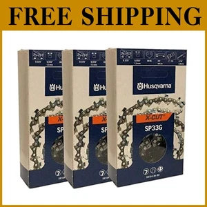 Paquete de 3 cadenas de motosierra OEM X-Cut - Imagen 1 de 8