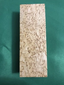 Cuchillo ruso Carelia Masur abedul Puukko escala bloques en blanco bloque K27 - Imagen 1 de 5