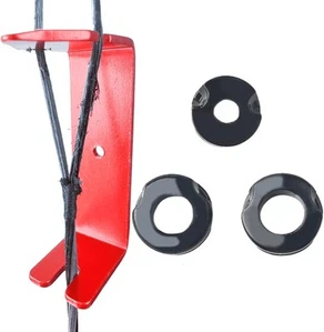 3 Sets Archery Peep Sight Compound Bow 1/4" 1/8" 3/16" Target Accessories Red - Picture 1 of 8