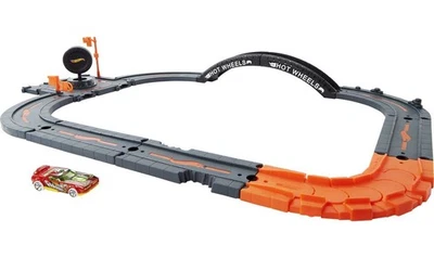Hot Wheels City - Erweiterungs-Streckenset inklusive 10 Komponente für individue