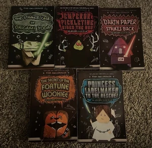 Tom Angleberger Origami Yoda Star Wars Series set 5 paperback books - Bild 1 von 7