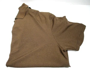 Jhane Barnes Größe L Herren Kurzarm Pullover Shirt 72% Seide 28% Nylon - Bild 1 von 9