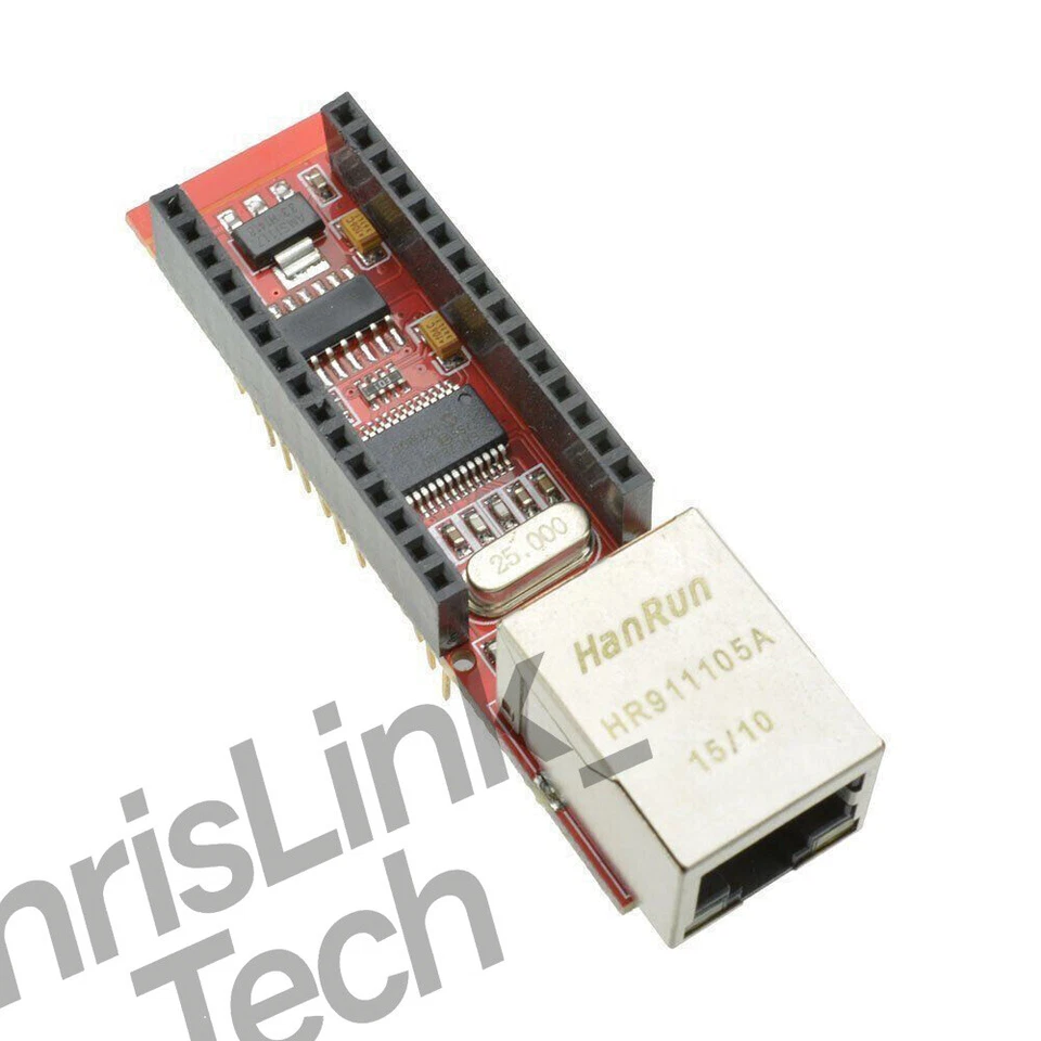 Mini ENC28J60 Ethernet Shield For Arduino Nano Webserver Module NEW - Image 1 of 4