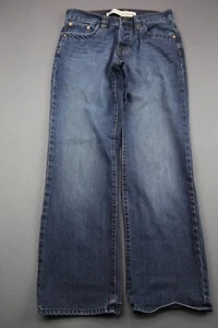 Pantalones de mezclilla Gap 2007 vintage para hombre calce recto talla 30x32 (medida 30x29) botón mosca - Imagen 1 de 6