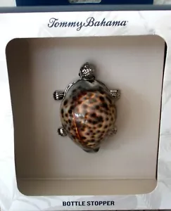 Neu im Karton Tommy Bahama Weinflaschenverschluss Schildkröte Kaurimuschel - Bild 1 von 1