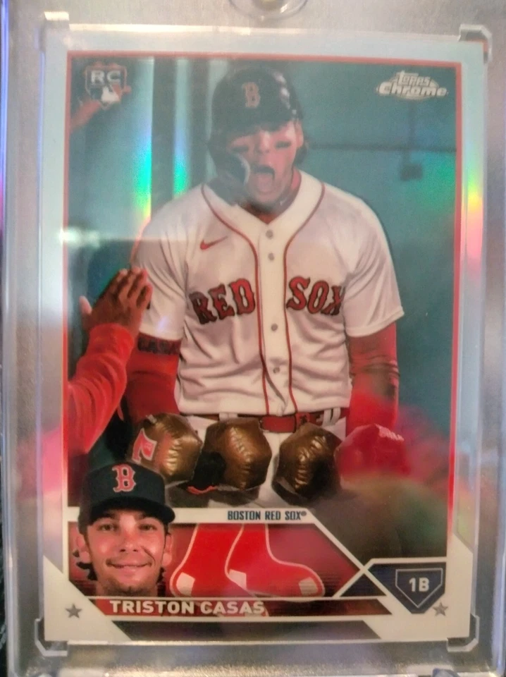 Tristan Casas 2023 Topps Chrome Update - SP Image Variation RC - Image 1 of 3