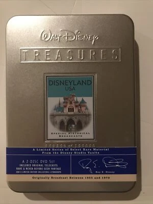2 Discs DVD Walt Disney Treasures Disneyland USA, Special Historical Broadcasts - Image 1 of 4