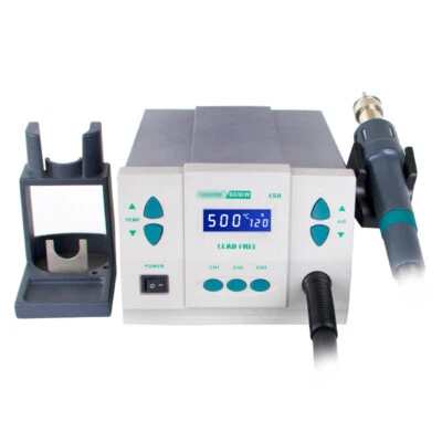 Digital Display Hot Air Rework Station 1000W Soldering Heating Gun Tool 861DW - Image 1 of 4