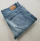 AG Adriano Goldschmied The Hero Mens Jeans Relaxed Fit Straight 36x34 Fade Stone