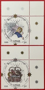 🇩🇪 Federación Michel Nº 2084-2085 Sellado con Sello Céntrico Primer Día (1999) - Imagen 1 de 1