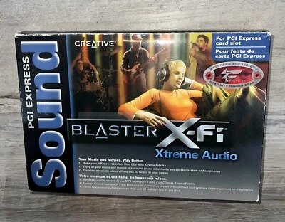 Creative SB1040EF PCI Express Sound Blaster  Sound Card New Open Box. - Image 1 of 4