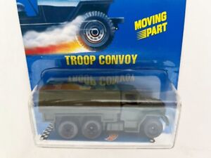 Hot Wheels All Blue Card VHTF RARE #7 Troop Convoy, BEST ONE ON EBAY!
