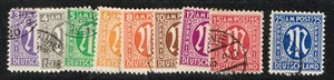 GERMANY #3N2a..13a (9) used F/VF - Picture 1 of 1
