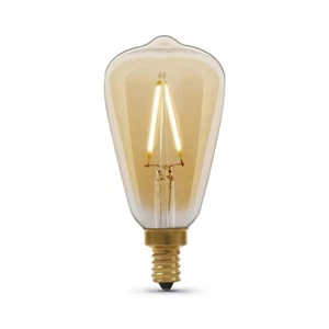 Feit ST15C/VG/LED ST15 Decorative LED Vintage Bulb 3.5W 2100K E12 Base 25W Equal - Picture 1 of 3