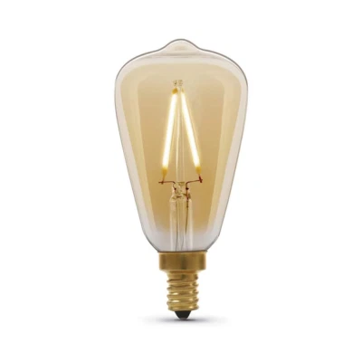 Feit ST15C/VG/LED ST15 Decorative LED Vintage Bulb 3.5W 2100K E12 Base 25W Equal - Image 1 of 3