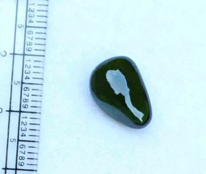 Natural 5.80 Ct Chrome diopside green cabochon 9.5*13.5 mm loose gemstone - Picture 1 of 4
