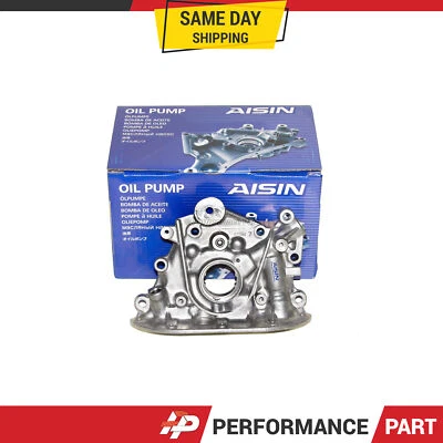 Bomba de aceite AISIN sin puerto de sensor para 81-95 Toyota Geo 3AC 4AC 4AFE 4AGE 4AGELC Foto 1 de 4