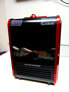 Ceramic electric fireplace heater with 3D flame CZFP1 - Picture 1 of 11