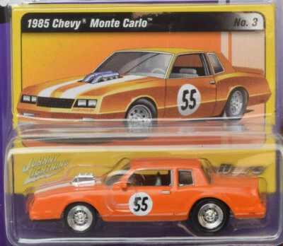 Johnny Lightning Street Freaks Spoilers 1985 Chevy Monte Carlo 2020 R4 1:64 Car - Image 1 of 3