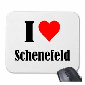 MOUSEPAD Mauspad I Love Schenefeld Ich Liebe Schenefeld - Bild 1 von 1