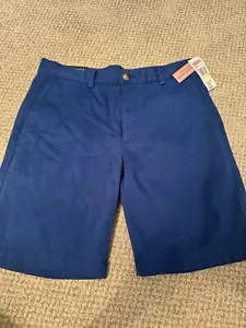 Nuevo con etiquetas Pantalones Cortos Vineyard Vines 9" Azul Elástico Algodón, Talla 30 Night Bay - Imagen 1 de 5