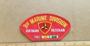 US Marine Corps - 3rd Marine Division - Vietnam Veteran Patch - Picture 1 of 4