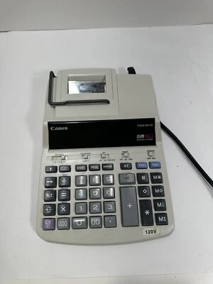 Canon P200-DHIII Scientific Calculator Accounting - Tested & Working Great - Image 1 of 4