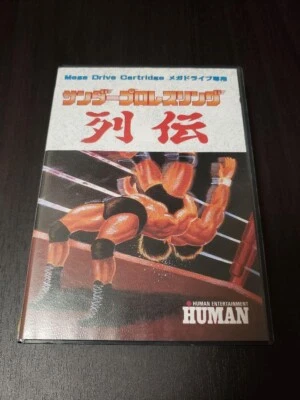 Thunder Pro Wrestling Retsuden Mega Drive SEGA Language/Japanese JAPAN USED F/S - Image 1 of 4