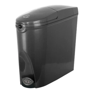 Sanitary bin feminine hygiene automatic 20 litre Grey with double lid - Picture 1 of 7