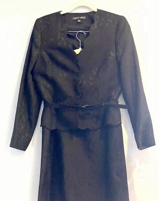 Traje falda jacquard albert nipon. Nuevo con etiqueta (Newman Marcus) Foto 1 de 4