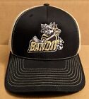 Atlanta Ice Bandits Hockey Black / Tan Mesh Baseball Hat Cap Snapback Trucker
