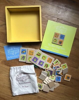 Bingory Wooden Box Game Bingo Plus Memory Game - Image 1 of 4