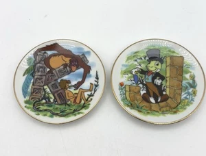 1980er Disney Sammlung Disneys Alphabet Miniatur Jiminy Cricket King Louie - Bild 1 von 3