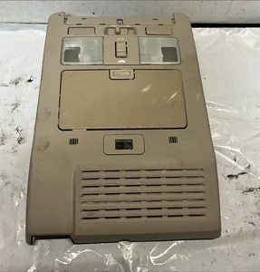 06-07 INFINITI M35 M45 UPPER OVERHEAD DOME LIGHT SUNROOF SWITCH CONSOLE - Picture 1 of 2